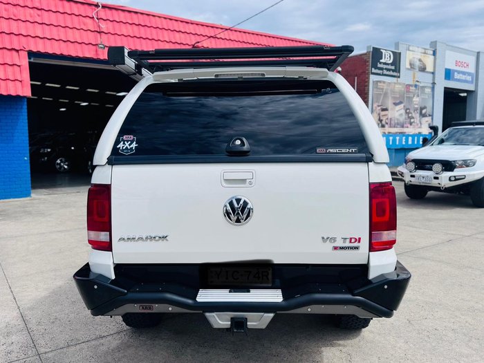 2018 Volkswagen Amarok TDI550 Sportline 2H MY18 4X4 Constant Candy White