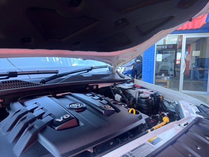 2018 Volkswagen Amarok TDI550 Sportline 2H MY18 4X4 Constant Candy White