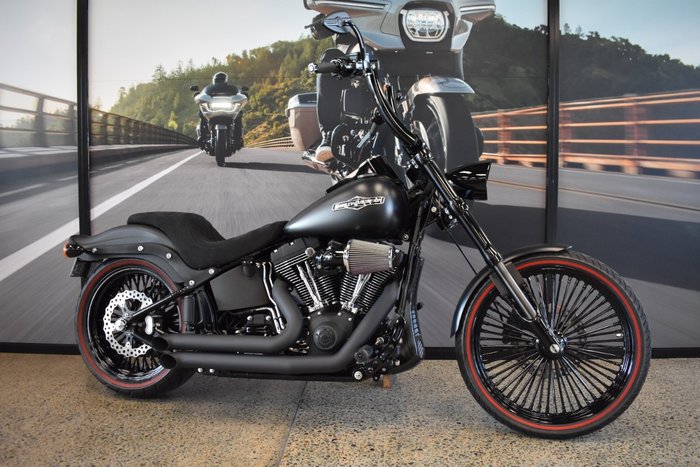 2009 Harley-davidson FXSTB NIGHT TRAIN BLACK
