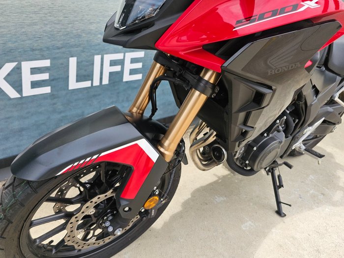 2023 Honda CB500XA (NX500) Red