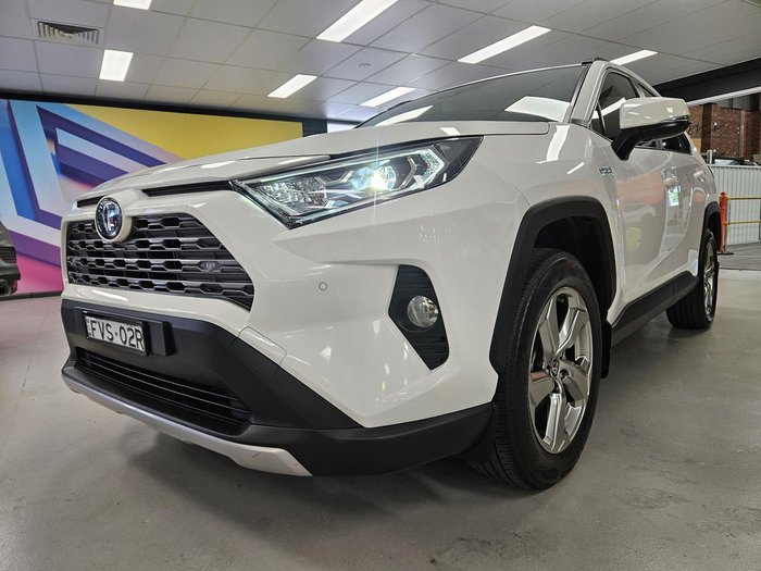 2021 Toyota RAV4 GXL AXAH52R Glacier White