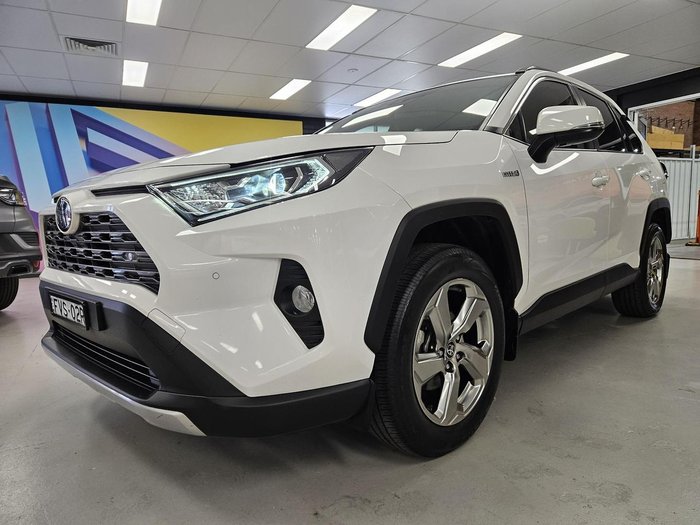 2021 Toyota RAV4 GXL AXAH52R Glacier White