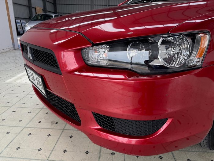 2011 Mitsubishi Lancer ES CJ MY12 Red