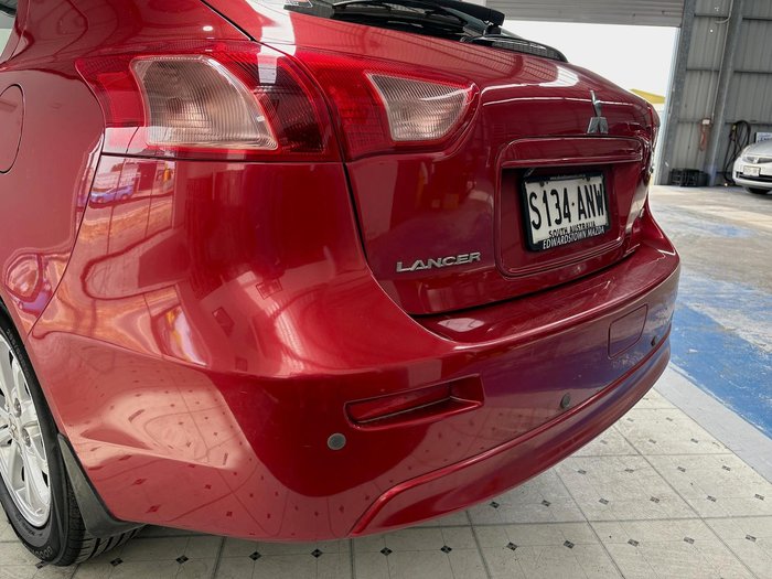 2011 Mitsubishi Lancer ES CJ MY12 Red