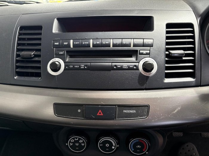 2011 Mitsubishi Lancer ES CJ MY12 Red