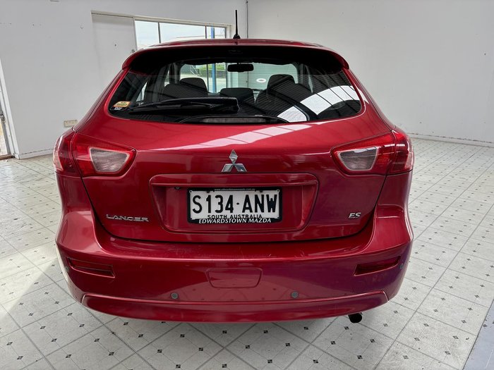 2011 Mitsubishi Lancer ES CJ MY12 Red