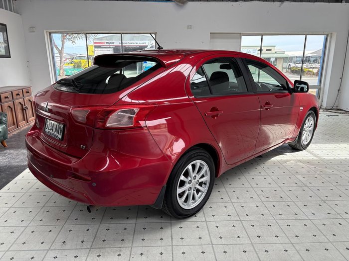 2011 Mitsubishi Lancer ES CJ MY12 Red