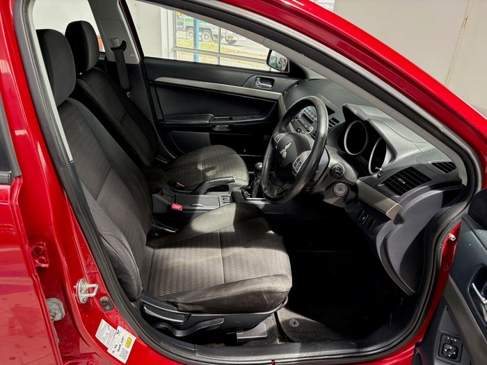 2011 Mitsubishi Lancer ES CJ MY12 Red