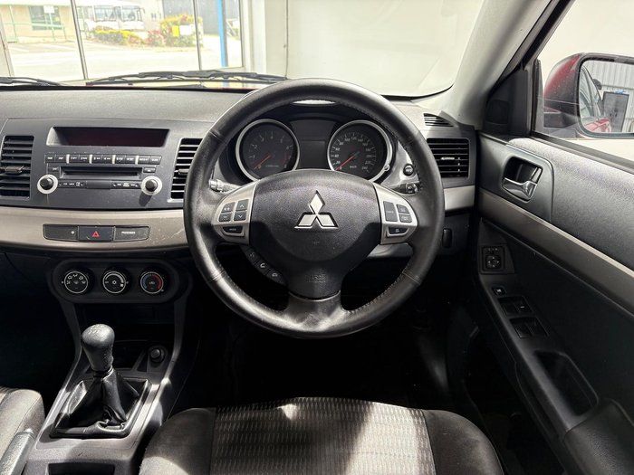 2011 Mitsubishi Lancer ES CJ MY12 Red