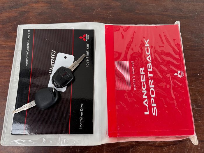 2011 Mitsubishi Lancer ES CJ MY12 Red