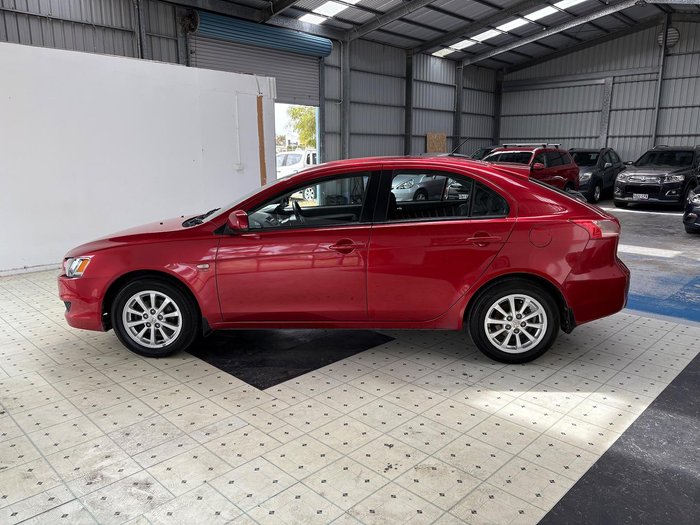 2011 Mitsubishi Lancer ES CJ MY12 Red