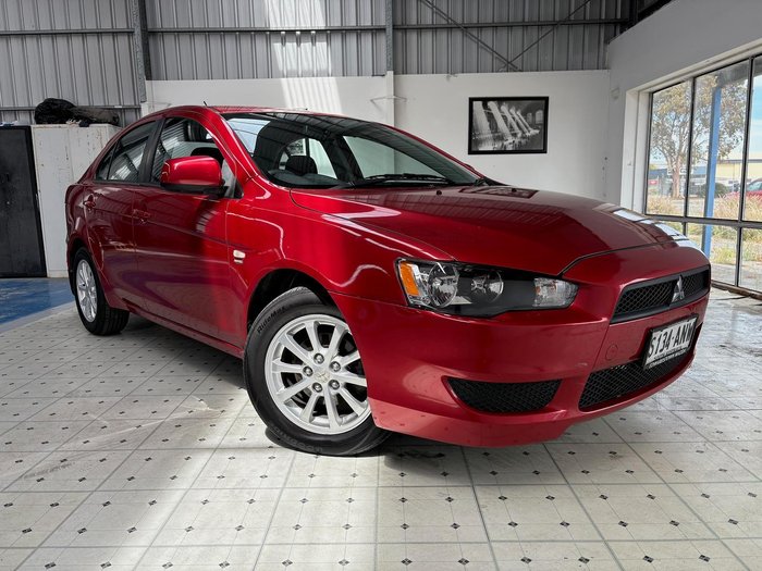 2011 Mitsubishi Lancer ES CJ MY12 Red