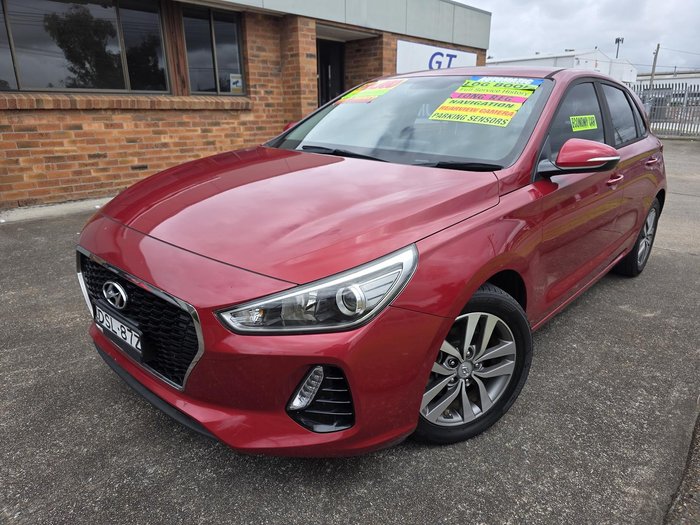 2017 Hyundai i30 Active PD MY18 Fiery Red