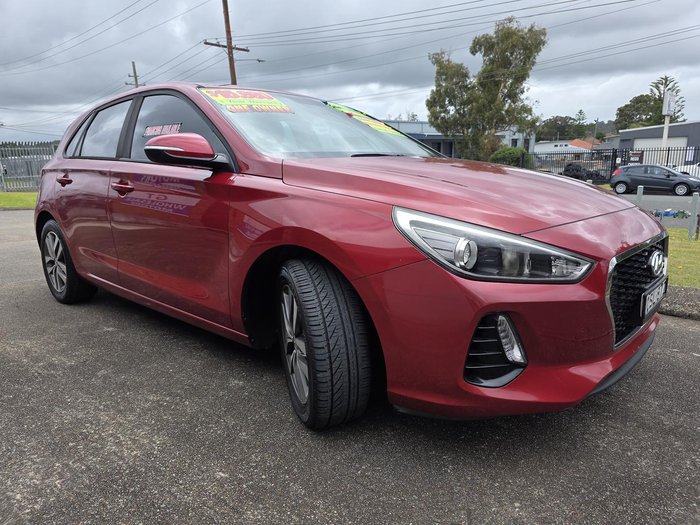 2017 Hyundai i30 Active PD MY18 Fiery Red
