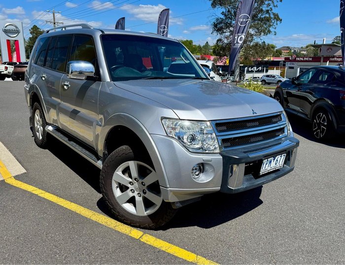2011 Mitsubishi Pajero RX NT MY11 4X4 Cool Silver