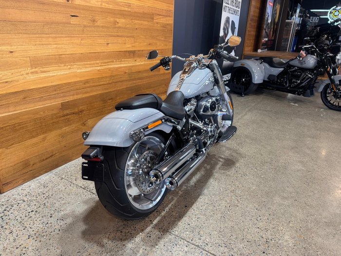2025 Harley-davidson FLFB FAT BOY (117) Billiard Gray