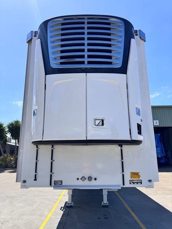 2009 Vawdrey St3 22 Pallet Refrigerated Curtain Sider