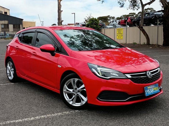 2017 Holden Astra RS BK MY17 Absolute Red