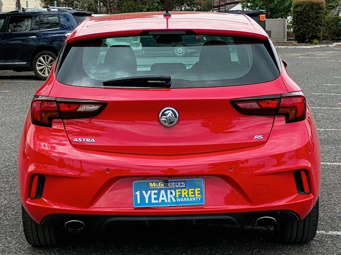 2017 Holden Astra RS BK MY17 Absolute Red