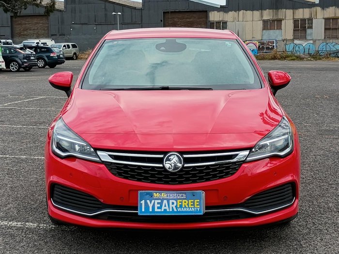 2017 Holden Astra RS BK MY17 Absolute Red
