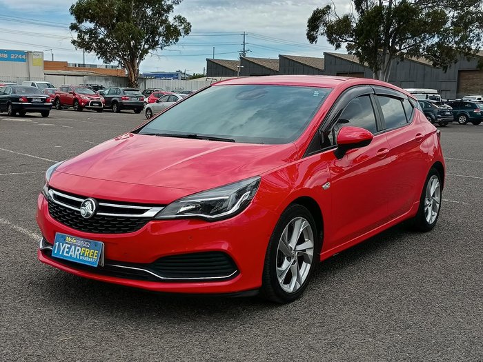 2017 Holden Astra RS BK MY17 Absolute Red