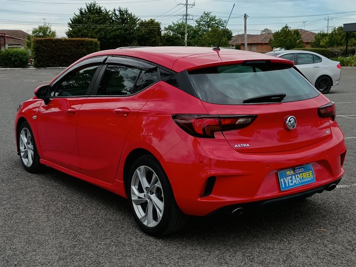 2017 Holden Astra RS BK MY17 Absolute Red