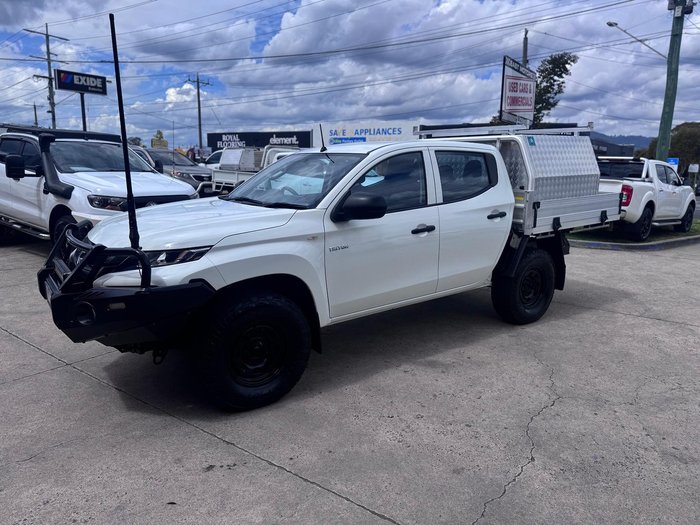 2019 Mitsubishi Triton GLX MR MY19 4X4 Dual Range White
