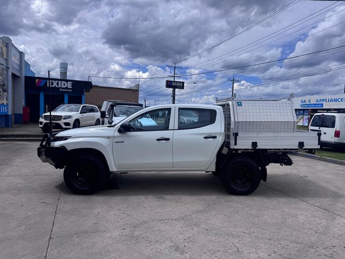 2019 Mitsubishi Triton GLX MR MY19 4X4 Dual Range White
