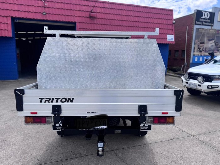 2019 Mitsubishi Triton GLX MR MY19 4X4 Dual Range White