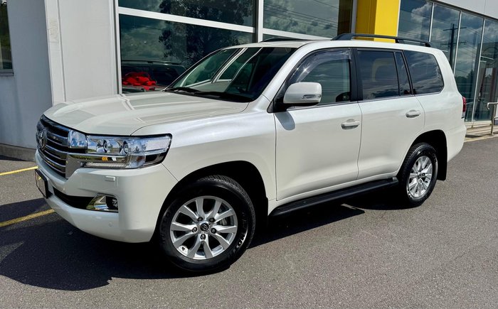 2021 Toyota Landcruiser VX VDJ200R 4X4 Dual Range Crystal Pearl