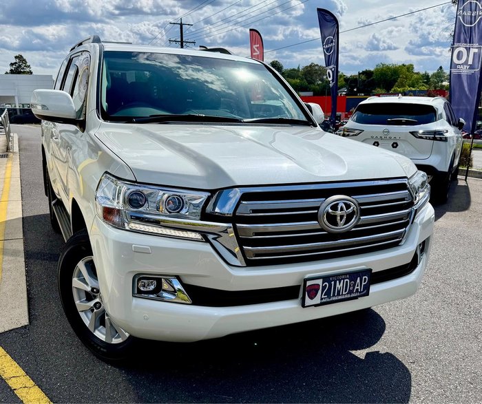 2021 Toyota Landcruiser VX VDJ200R 4X4 Dual Range Crystal Pearl