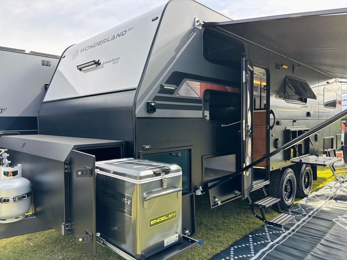 2025 Wonderland RV Amaroo 4 Bunk With King Drop Down Bed