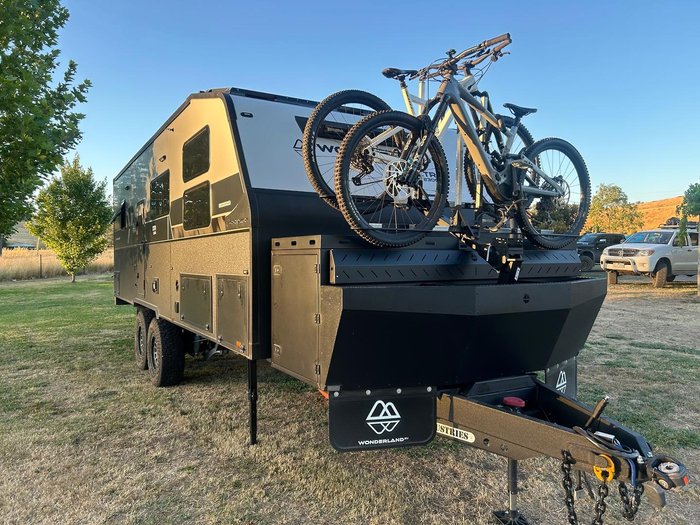 2025 Wonderland RV Xtr 2 Rear Bunk Layout