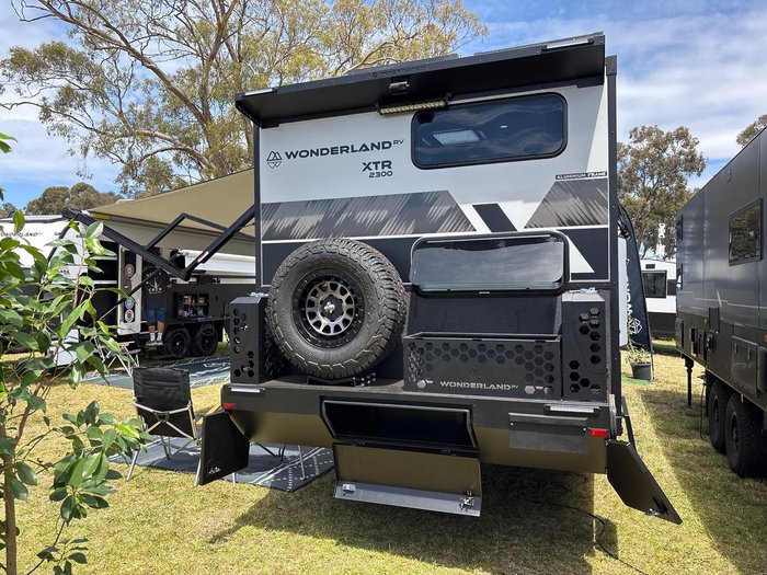 2025 Wonderland RV Xtr 2 Rear Bunk Layout