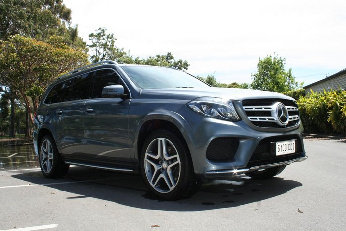 2017 Mercedes-Benz GLS-Class GLS350 d Sport X166 Four Wheel Drive Selenite Grey