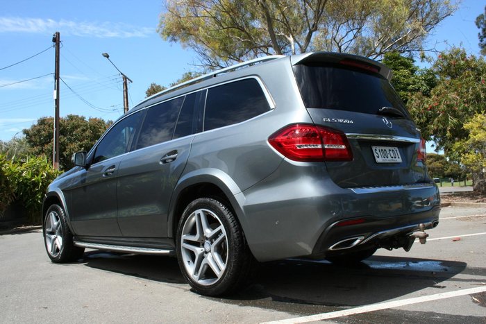2017 Mercedes-Benz GLS-Class GLS350 d Sport X166 Four Wheel Drive Selenite Grey