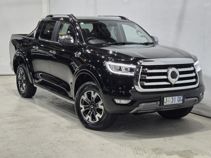 2021 GWM Ute Cannon-X NPW 4X4 Dual Range Crystal Black