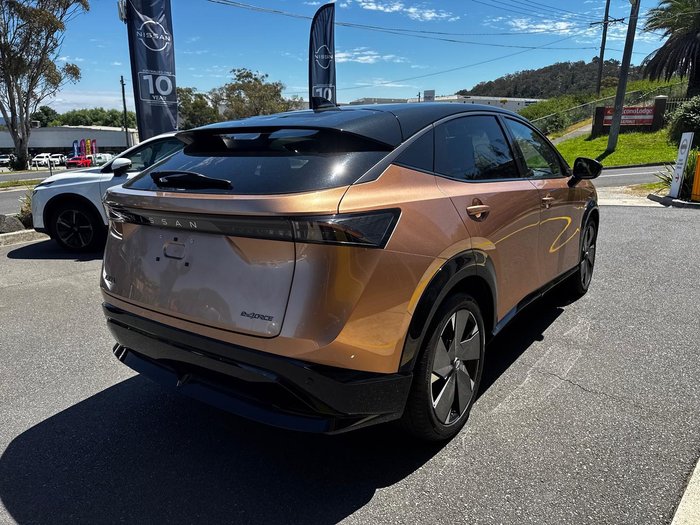 2025 Nissan Ariya Evolve FE0 MY25 Four Wheel Drive Akatsuki Copper/Black Roof