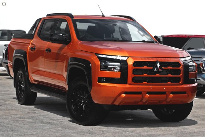 2025 Mitsubishi Triton GSR MV MY25 4X4 Dual Range Yamabuki Orange