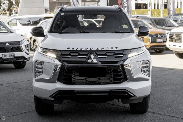 2025 Mitsubishi Pajero Sport GSR QG MY25 4X4 Dual Range White Diamond with Black Roof