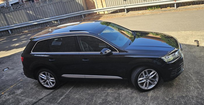 2015 Audi Q7 TDI 4M MY16 Four Wheel Drive Orca Black