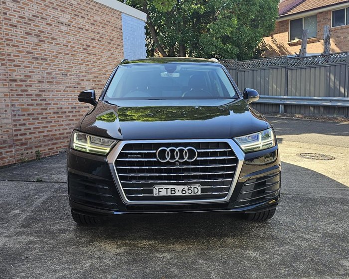 2015 Audi Q7 TDI 4M MY16 Four Wheel Drive Orca Black
