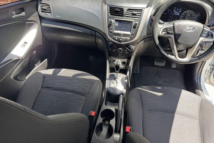 2017 Hyundai Accent Sport RB6 MY18 Chalk White