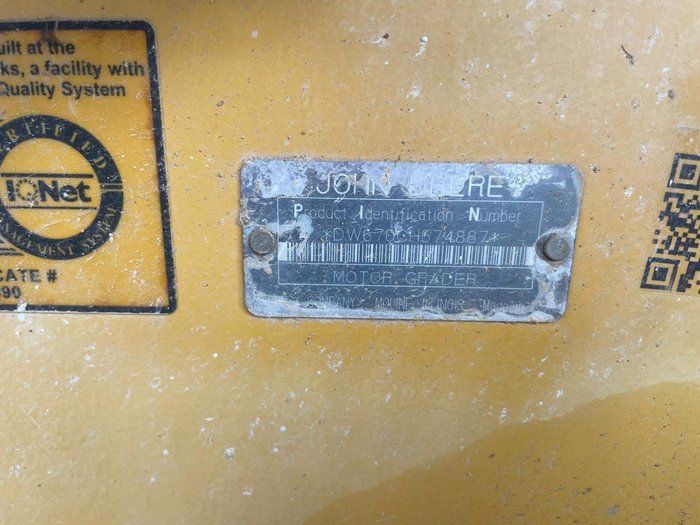 2000 John Deere Grader 670Ch