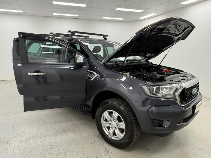 2022 Ford Ranger XLT PX MkIII MY21.75 4X4 Dual Range Meteor Grey