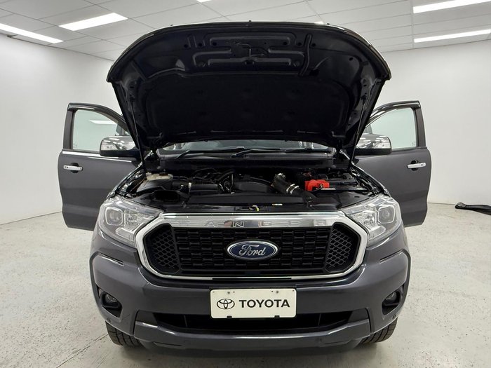 2022 Ford Ranger XLT PX MkIII MY21.75 4X4 Dual Range Meteor Grey