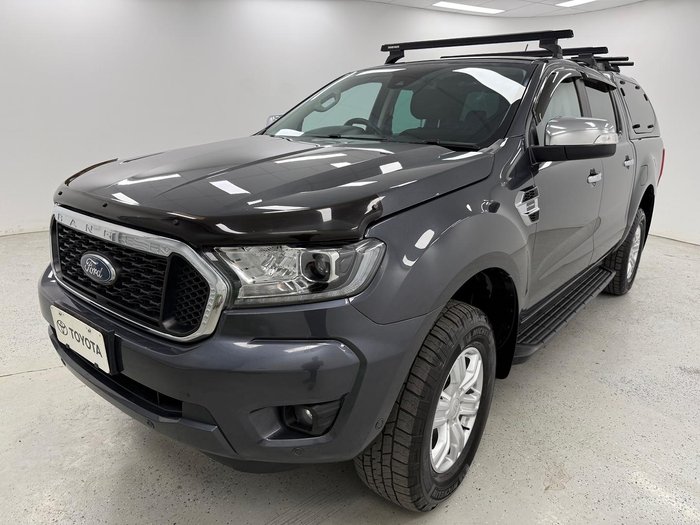 2022 Ford Ranger XLT PX MkIII MY21.75 4X4 Dual Range Meteor Grey