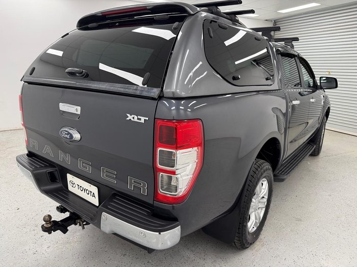 2022 Ford Ranger XLT PX MkIII MY21.75 4X4 Dual Range Meteor Grey