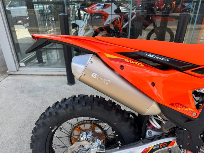 2025 Ktm 450 EXC-F SIX DAYS ORANGE