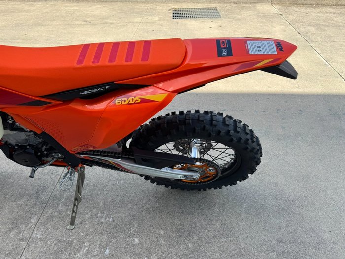 2025 Ktm 450 EXC-F SIX DAYS ORANGE
